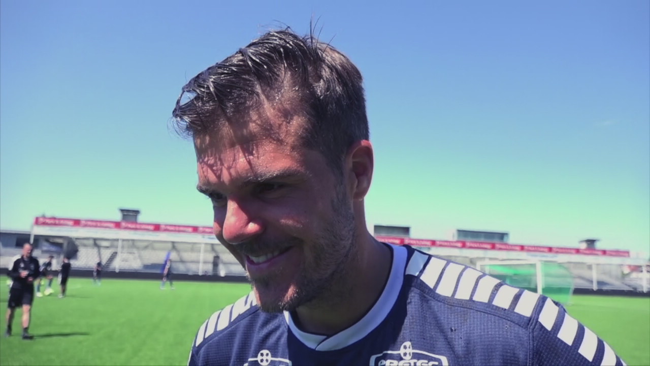 Thomassen før serieåpningen